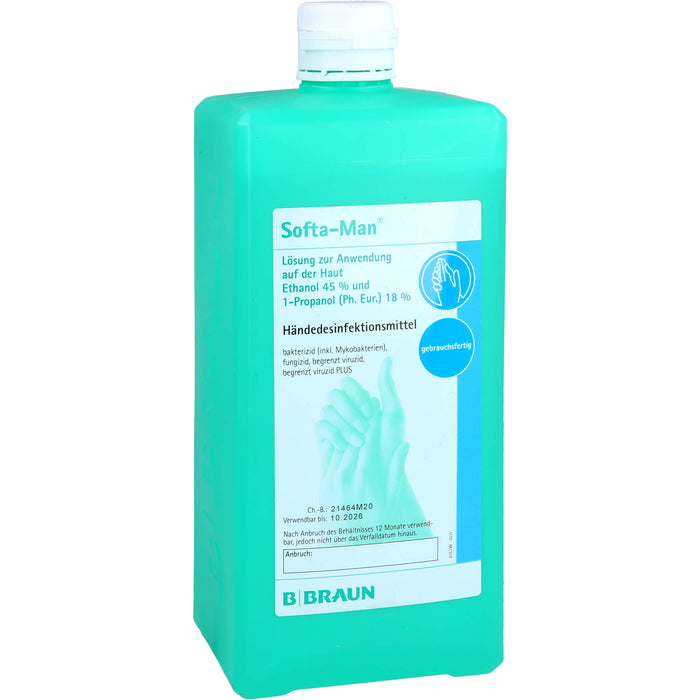 Softa-Man Lösung Händedesinfektionsmittel, 1000 ml Solution