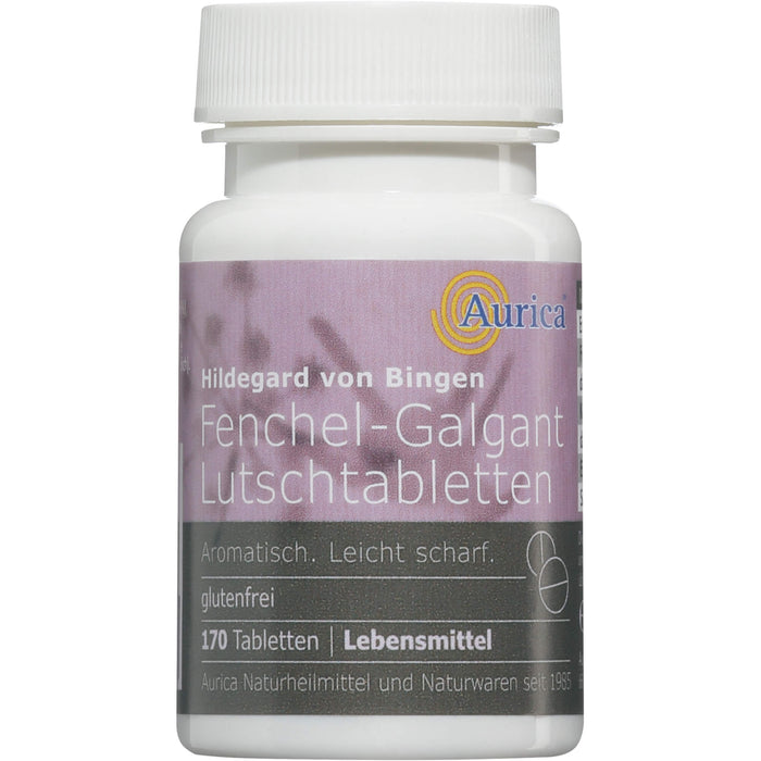 Aurica Fenchel-Galgant Lutschtabletten, 170 pcs. Tablets