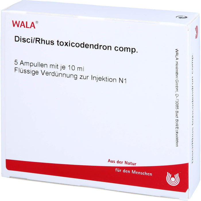 Disci/Rhus Tox comp. Wala Ampullen, 5X10 ml AMP