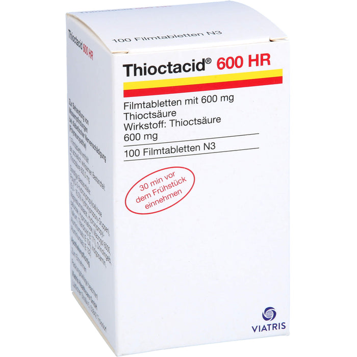 Thioctacid 600 HR Filmtabletten, 100 St. Tabletten