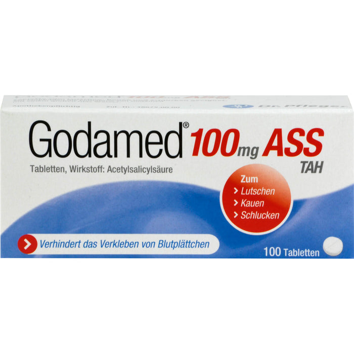 Godamed 100 mg ASS TAH Tabletten, 100 pcs. Tablets