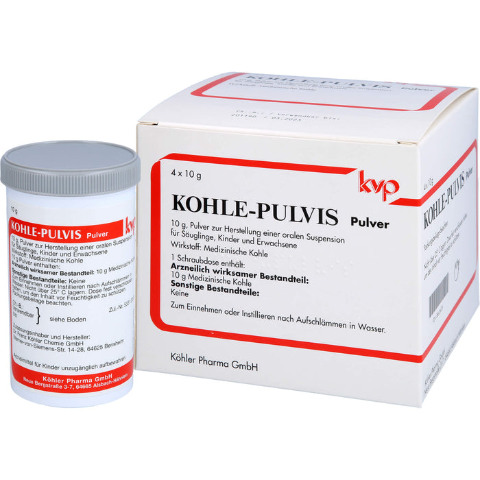 KOHLE-PULVIS Pulver, 40 g Pulver