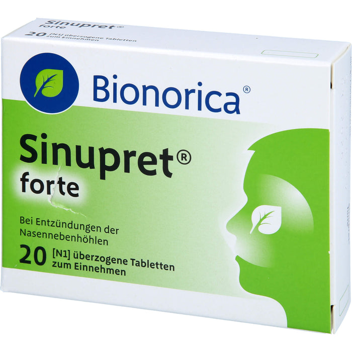 Sinupret forte überzogene Tabletten, 20 pc Tablettes