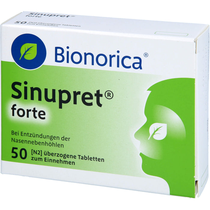 Sinupret forte überzogene Tabletten, 50 pc Tablettes