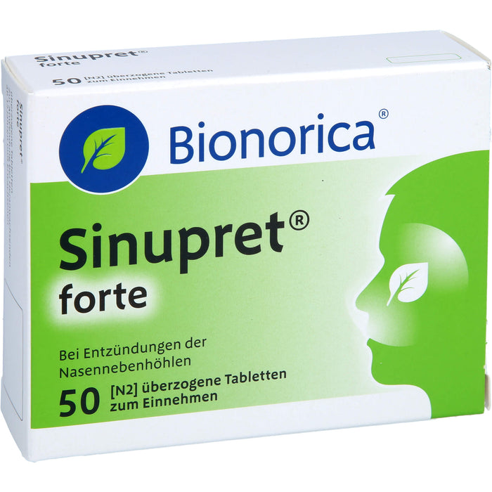 Sinupret forte überzogene Tabletten, 50 pc Tablettes