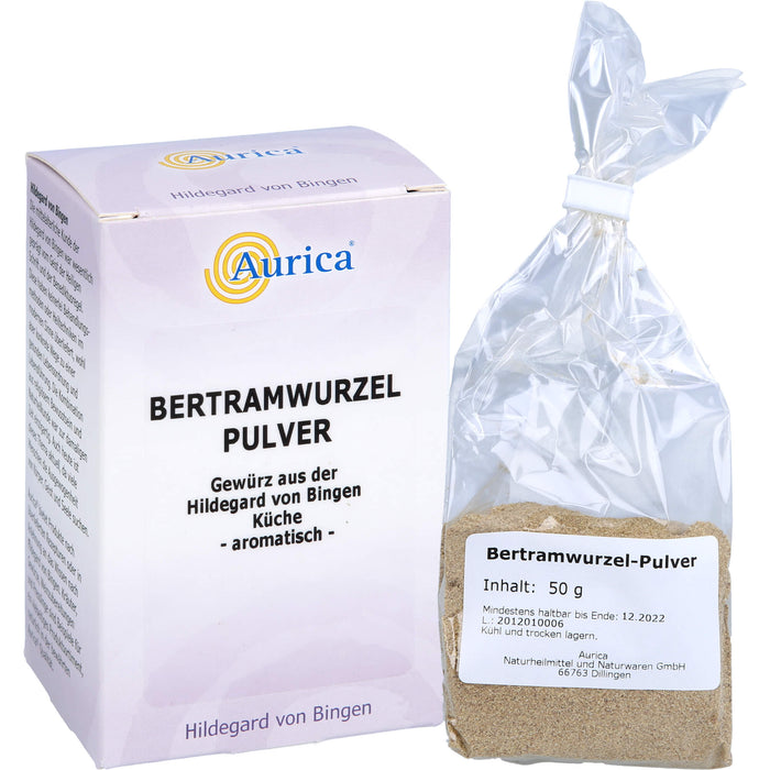 Bertramwurzelpulver Aurica, 50 g PUL