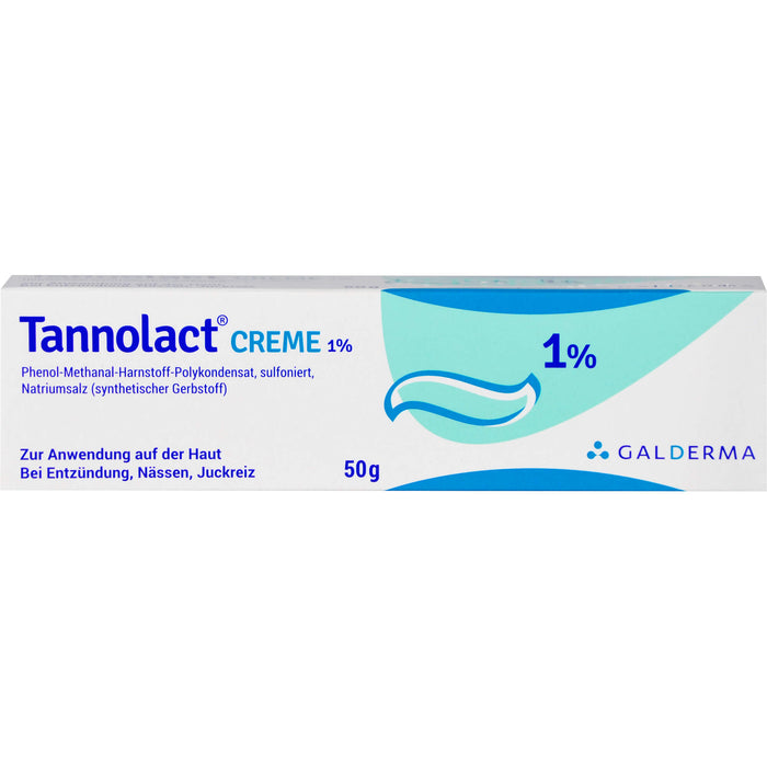 Tannolact Creme 1% bei Entzündung, Nässen, Juckreiz, 50 g Cream