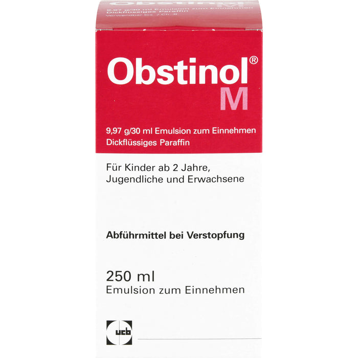 Obstinol M 9,97 g/30 ml Emulsion zum Einnehmen, 250 ml Solution