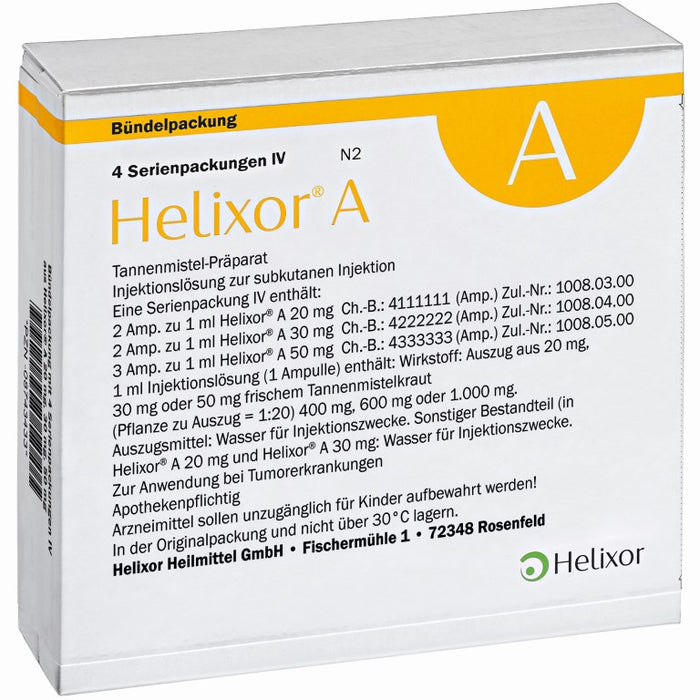 Helixor A, 28 St. Ampullen