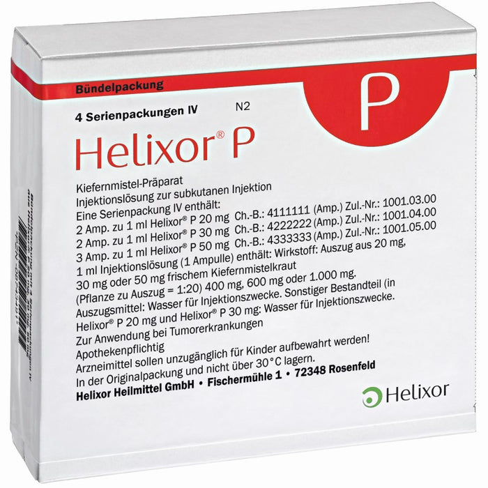 Helixor P Serienpackung IV, 28 St. Ampullen