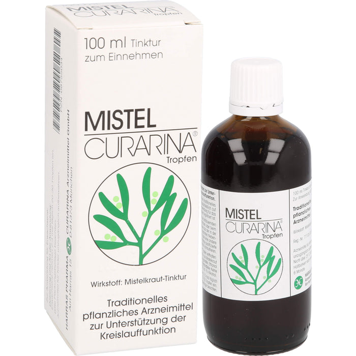 Mistel Curarina Tropfen zur Unterstützung der Kreislauf-Funktion, 100 ml Lösung