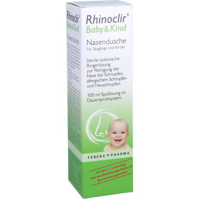 Rhinoclir Baby & Kind Nasendusche, 100 ml Solution