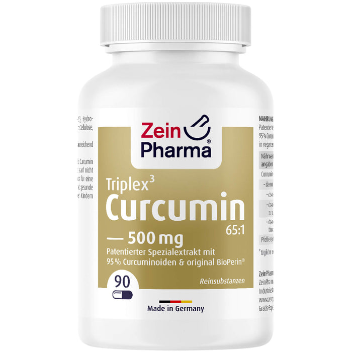 ZeinPharma Curcumin Triplex3 500 mg Kapseln, 90 pc Capsules