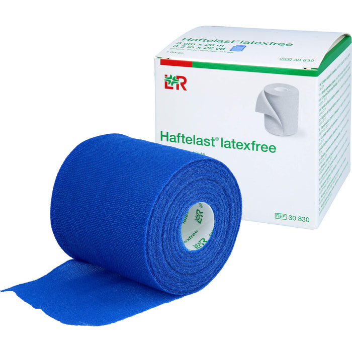 Haftelast Fixierb.kohäs.LF 8cmx20m blau, 1 St BIN