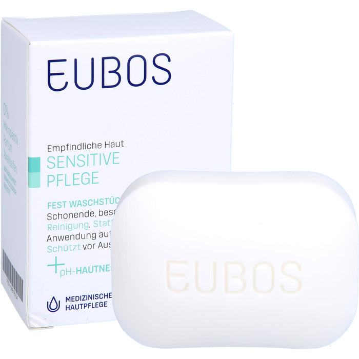 EUBOS Sensitive Pflege Fest Waschstück, 1 pc pain de savon