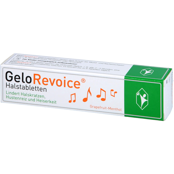 GeloRevoice Halstabletten Grapefruit-Menthol, 20 pc Tablettes