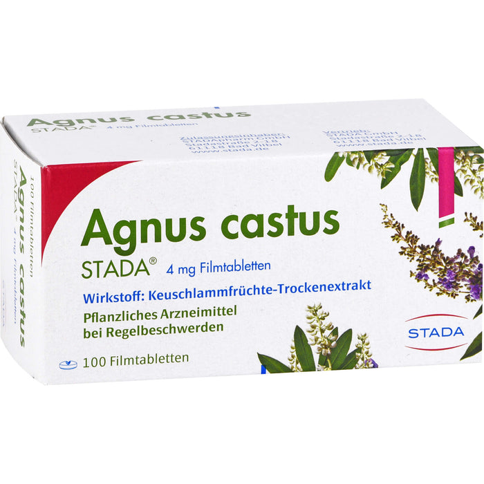 Agnus castus STADA Tabletten bei Regelbeschwerden, 100 pc Tablettes