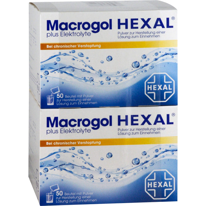 Macrogol HEXAL plus Elektrolyte, 100 pc Sachets