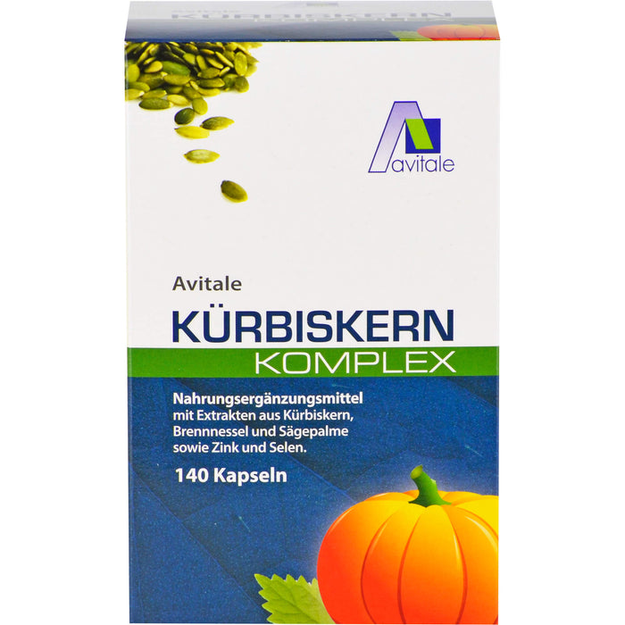 Avitale Kürbiskern Komplex Kapseln, 140 pc Capsules