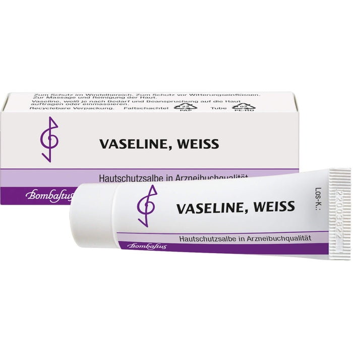 Bombastus Vaseline, weiß Ph. Eur., 10 ml Fatty ointment