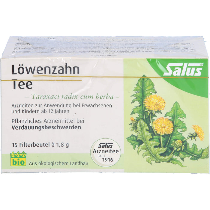 Salus Löwenzahn Tee bei Verdauungsbeschwerden, 15 pc Sac filtrant