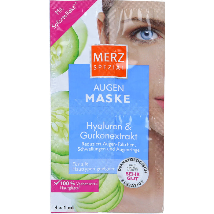 Merz Spezial Augennmaske reduziert Augen-Fältchen, Schwellungen und  Augenringe, 4 pcs. Face mask