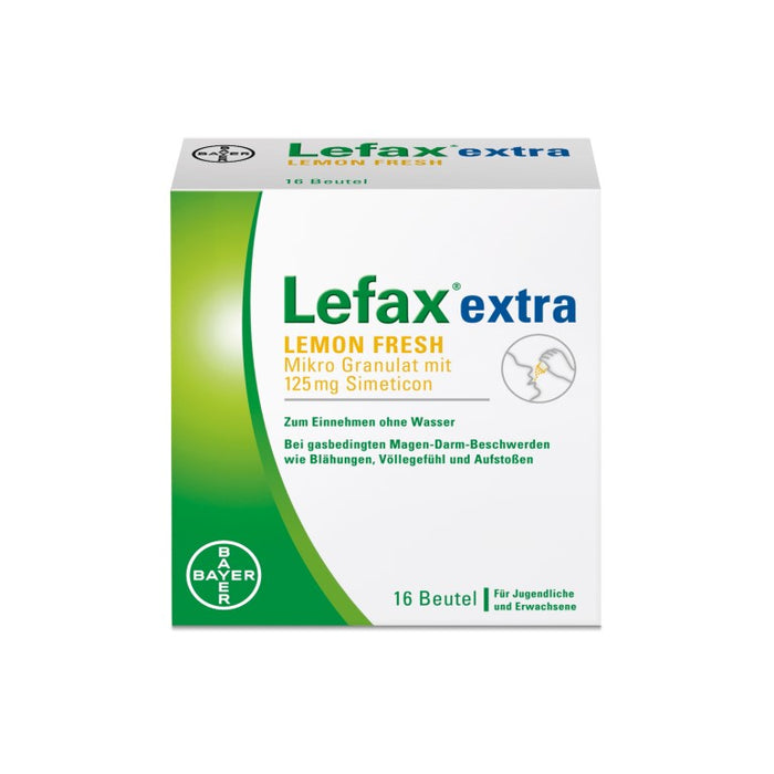 Lefax extra Lemon Fresh, 16 pc Sachets