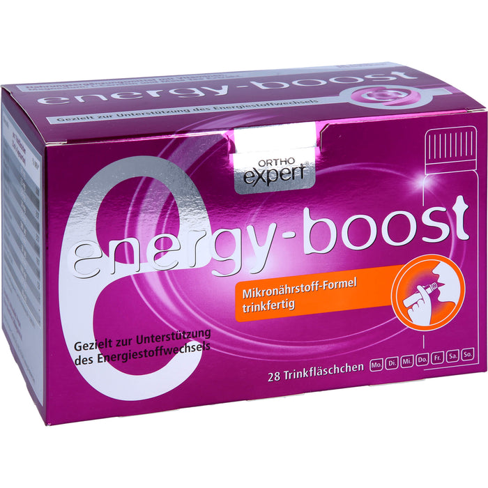 energy-boost Orthoexpert Trinkfläschchen, 28 pcs. Ampoules