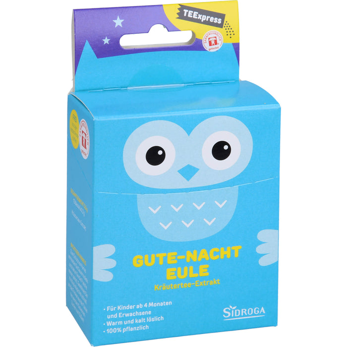 SIDROGA TEExpress Gute-Nacht-Eule Kräutertee-Extrakt Beutel, 15 pcs. Filter bag