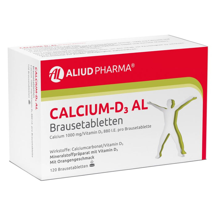 Calcium-D3 AL Brausetabletten, 120 pcs. Tablets