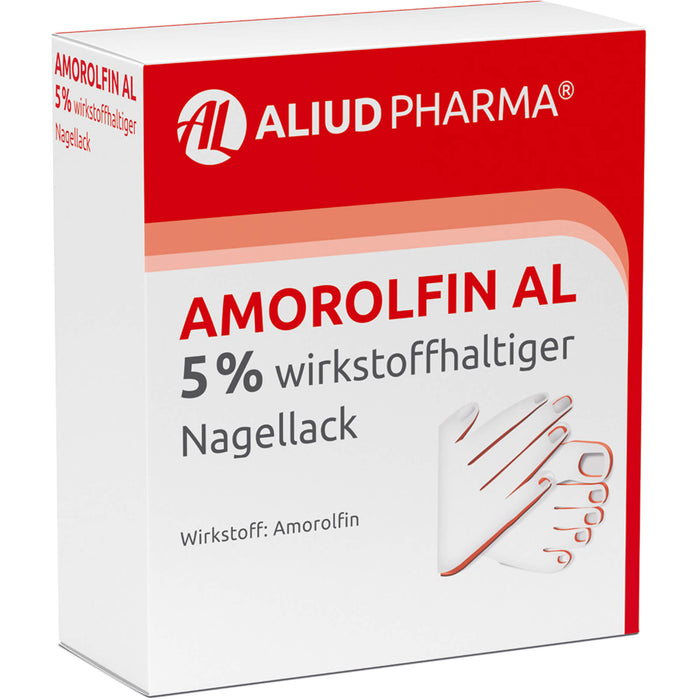 Amorolfin AL 5 % wirkstoffhaltiger Nagellack, 3 ml Wirkstoffhaltiger Nagellack