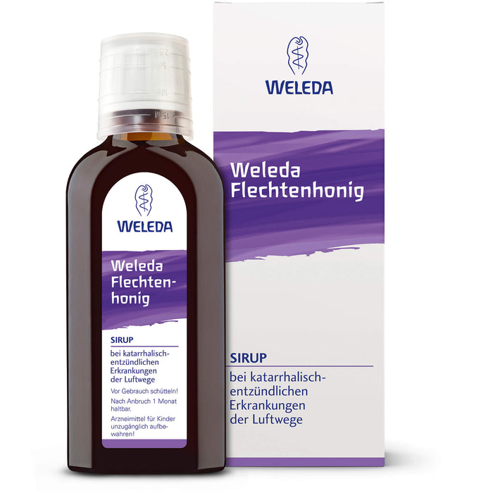 WELEDA Flechtenhonig Sirup, 100 ml Solution