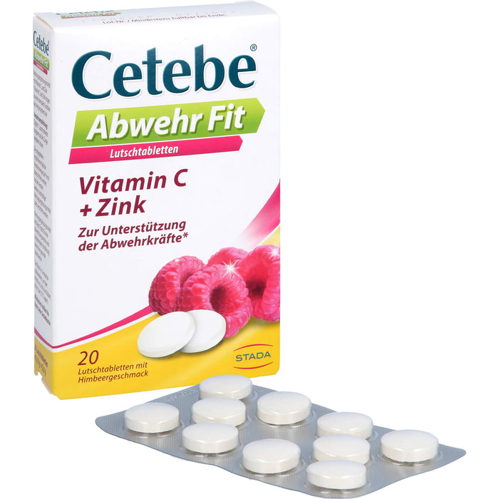 Cetebe Abwehr Fit Lutschtabletten, 20 pcs. Tablets