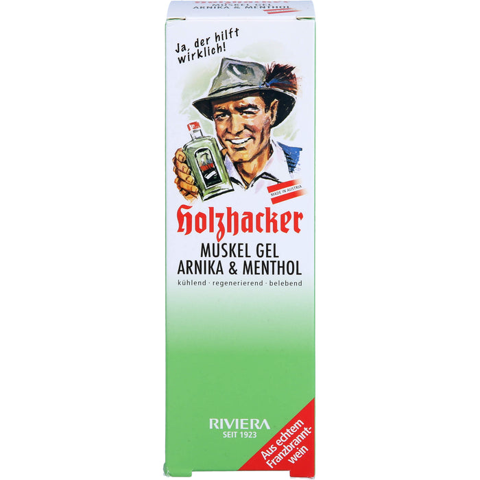 RIVIERA Holzhacker Franzbranntweingel, 75 ml Solution