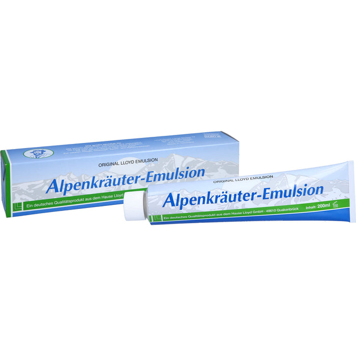 Original Lloyd Alpenkräuter-Emulsion, 200 ml Crème