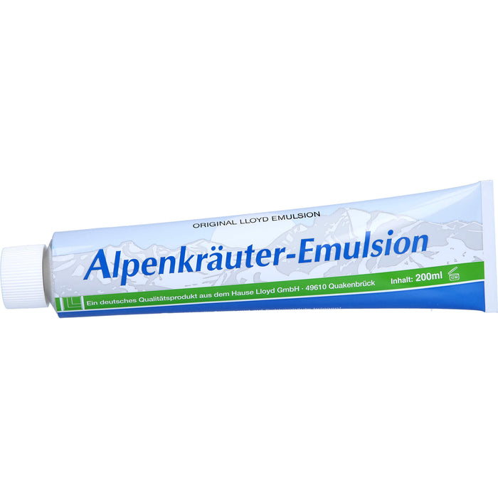 Original Lloyd Alpenkräuter-Emulsion, 200 ml Cream