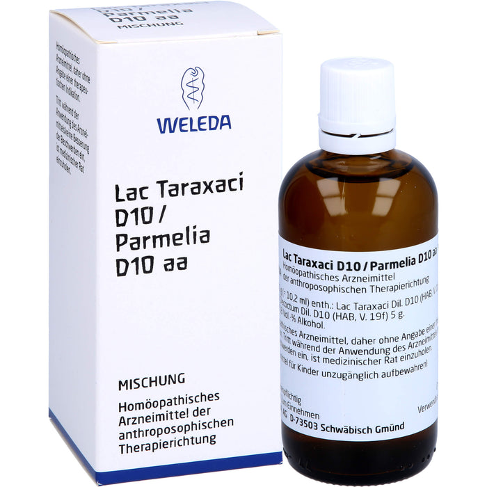 Lac Taraxaci D10/Parmelia D10 aa Weleda Dil., 100 ml MIS