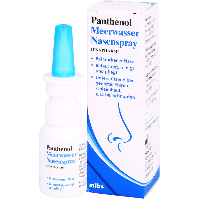 Panthenol Meerwasser Nasenspray JENAPHARM, 20 ml Solution