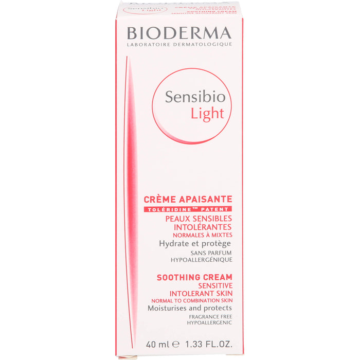 Bioderma Sensibio Light, 40 ml CRE