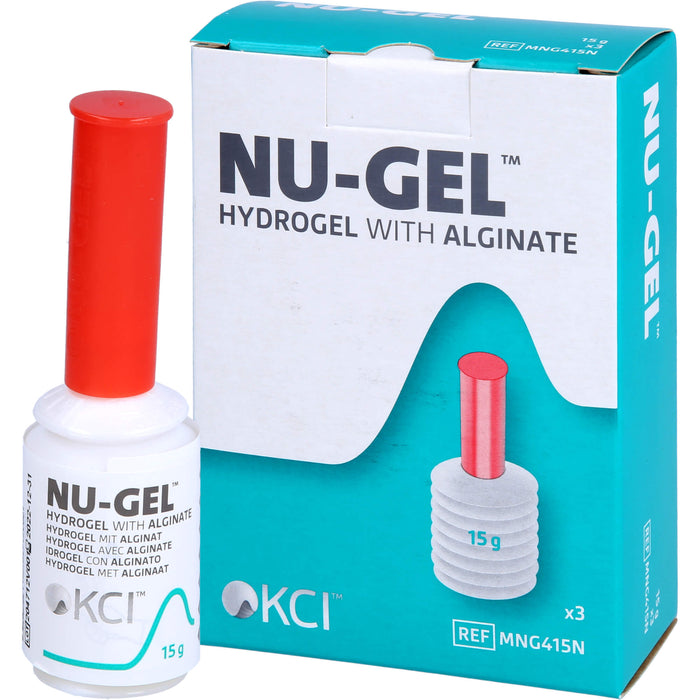 Nu-Gel Hydrogel med Alginat, 3X15 g GEL