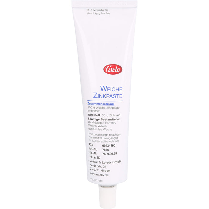 Caelo Weiche Zinkpaste, 100 g Crème