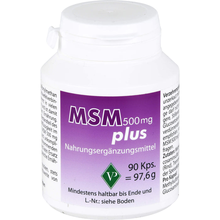 MSM 500mg plus, 90 St KAP