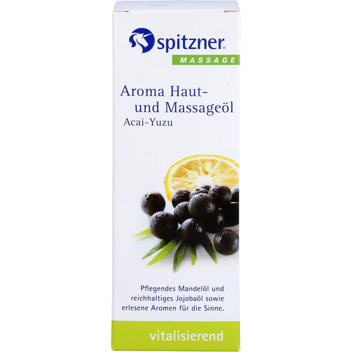 Spitzner Haut- u. Massageöl Acai-Yuzu, 190 ml OEL