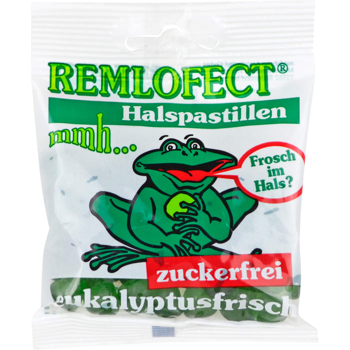 REMLOFECT Halspastillen zuckerfrei, 50 g Pastillen