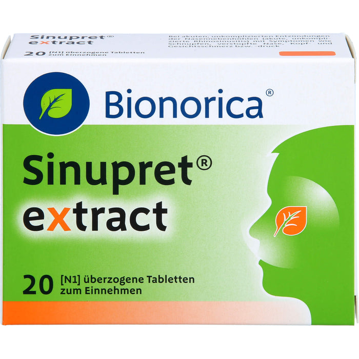 Sinupret extract überzogene Tabletten, 20 pc Tablettes