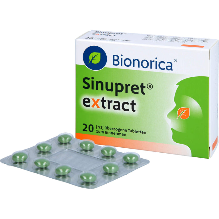 Sinupret extract überzogene Tabletten, 20 pc Tablettes