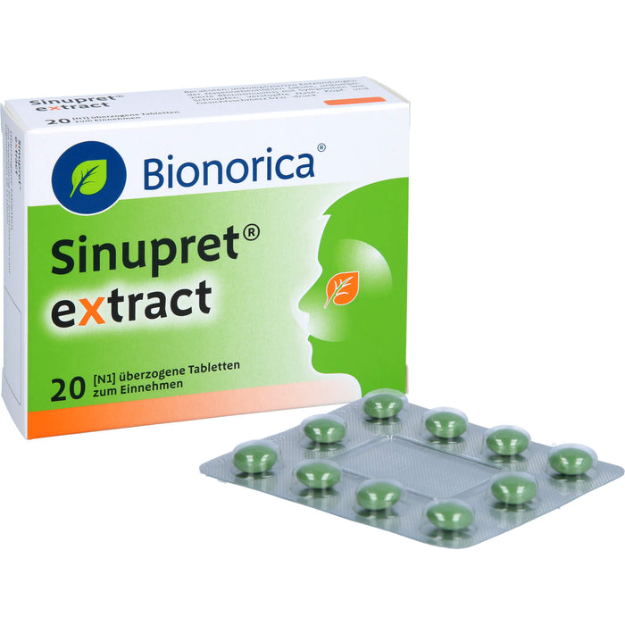 Sinupret extract überzogene Tabletten, 20 pcs. Tablets