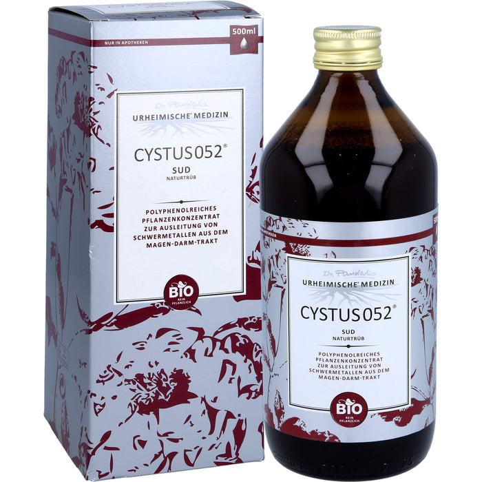 Dr. Pandalis Cystus 052 Sud naturtrüb Saft, 500 ml Solution