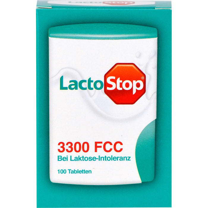 LactoStop 3300 FCC bei Lactose-Intoleranz Tabletten, 100 St. Tabletten