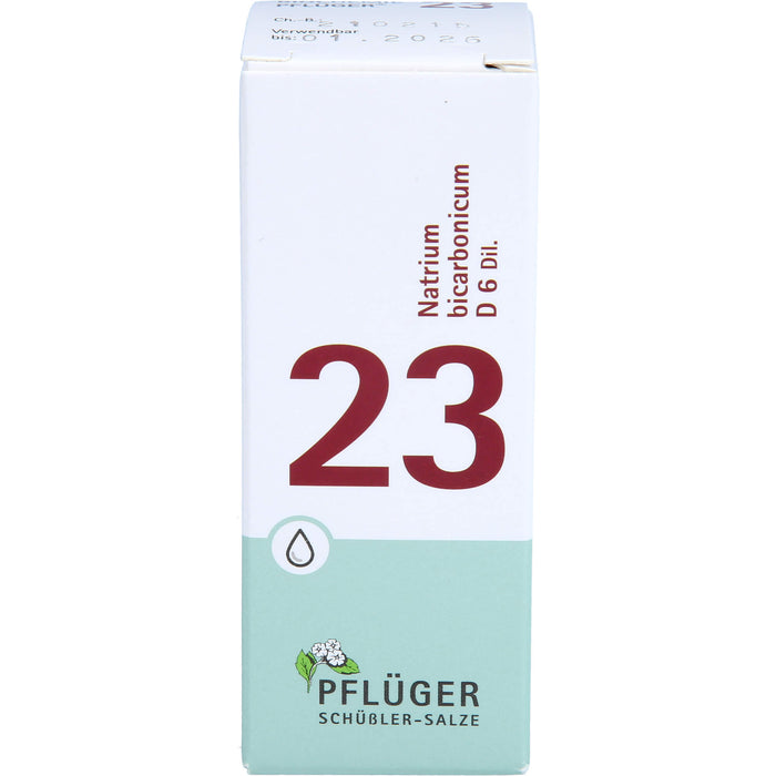 Biochemie Nr.23 Natrium bicarbonicum D6 Pflüger Dil., 30 ml TRO